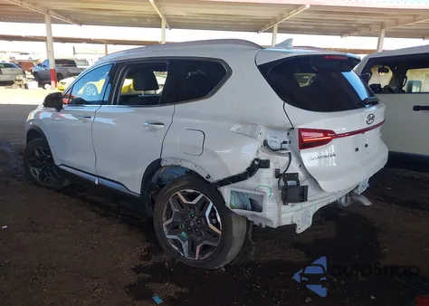 2022 Hyundai Santa Fe Hybrid Limited z USA, uszkodzony, nr VIN KM8S5DA13NU035281